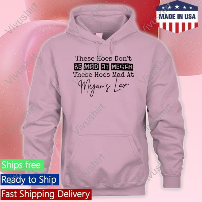 These Hoes Don't Be Mad At Megan These Hoes Mad At Megan's Law Hoodie