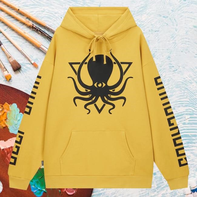 Deep Dark And Dangerous Merch Mustard Fleece Pullover Shirt
