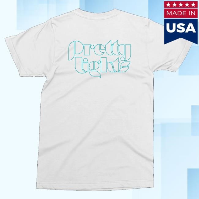 Official Pretty Lights Music Merch Shop Admat Tee (White) Tee Shirt