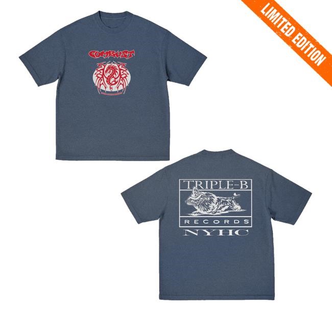 Triplebrecords Merch Combust Nyhc Bbb Shirt