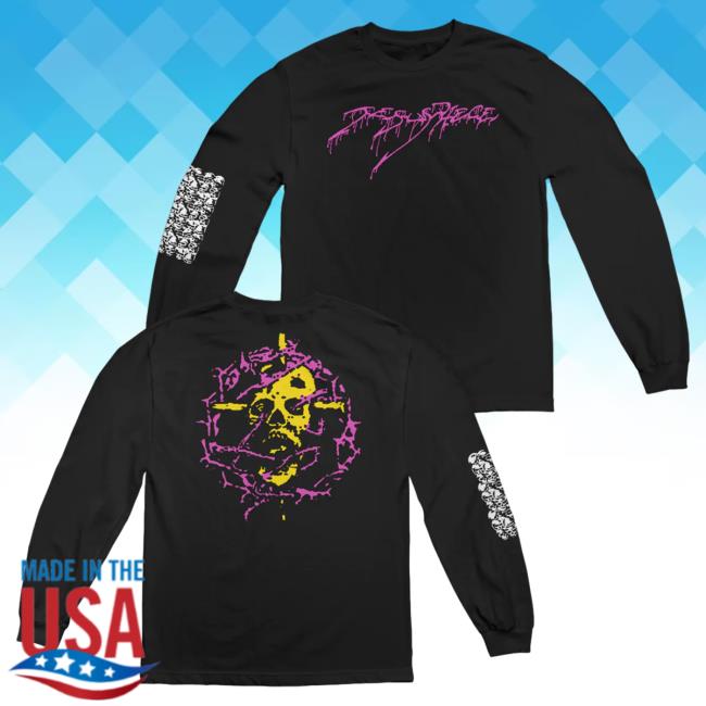 Official Cold Cuts Merch Store Shop Jesus Piece "Skull Thorns" Long-Sleeve JesusPiece Coldcutsmerch Apparel Clothing