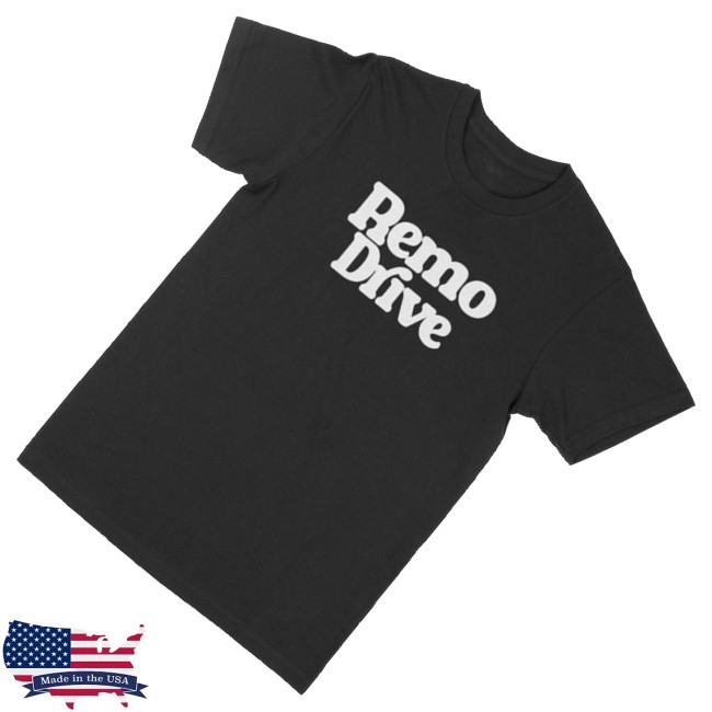 Trending Remo Drive Merch Logo Tee Black