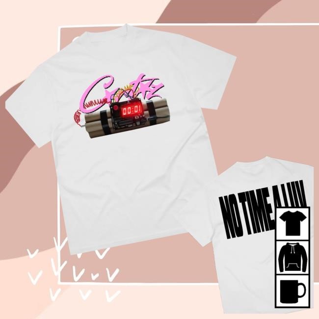 Crtz Xyz Merch Shop Store Official No Time 4 Luv White T Shirt