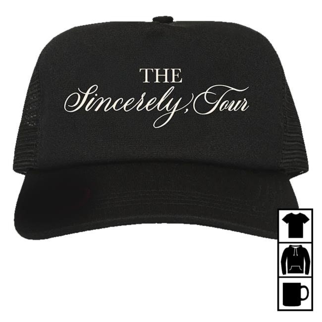 Sincerely, Tour Rhinestone Caps