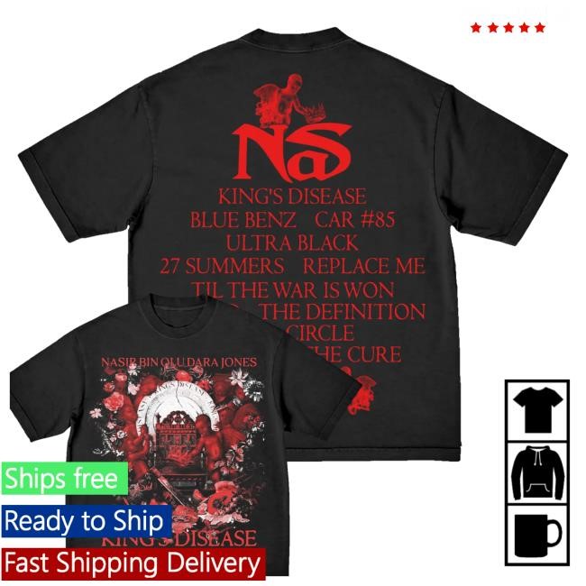 Nasir Jones Merch Shop Store King's Disease Anniversary Hoodie, Sweatshirt