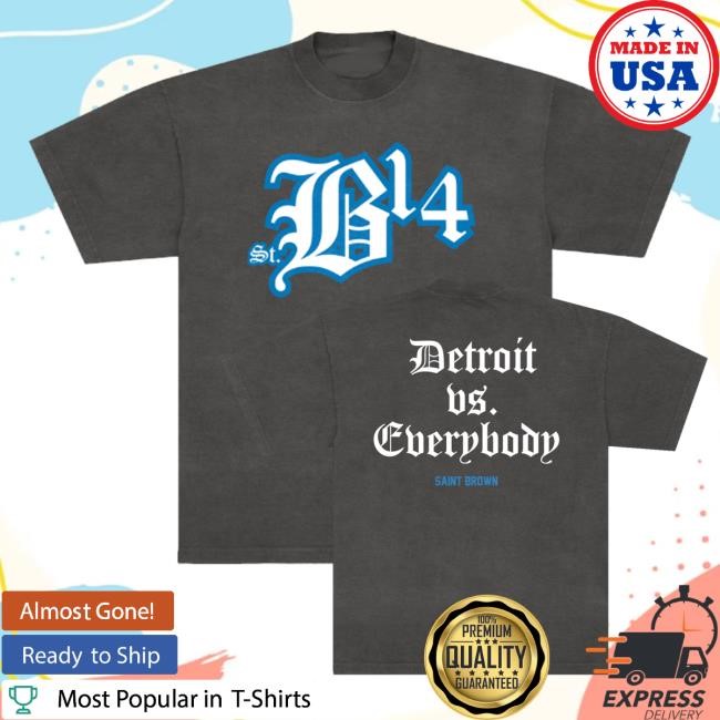 Saint Brown Store Merch Shop Official B14 Limited Edition Tee