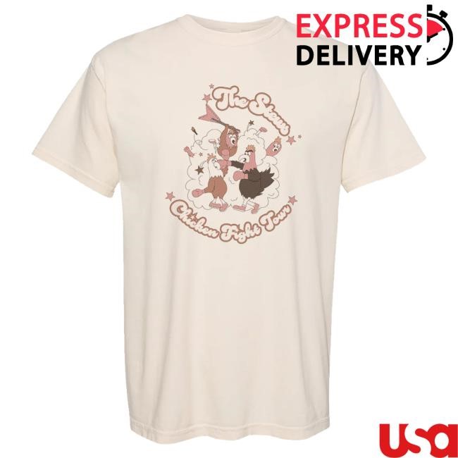 Official The Stews Band Merch Store Chicken Fight Tour Tee