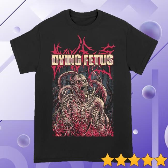Dying Fetus Merch Shop Dying Fetus Chained Tentacles Tee