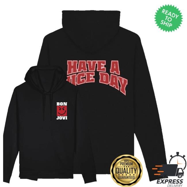 Bon Jovi Merch Shop Store Have A Nice Day Tee Bon Jovi Merch Shop Store Have A Nice Day Shirts
