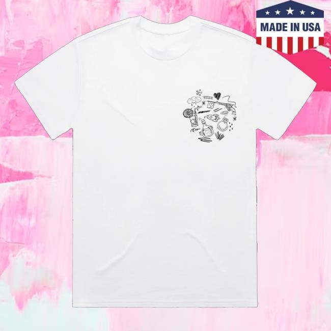 Perrie Merch Shop Store Doodles White T Shirts Perrie Merch Shop Store Doodles White New Shirt