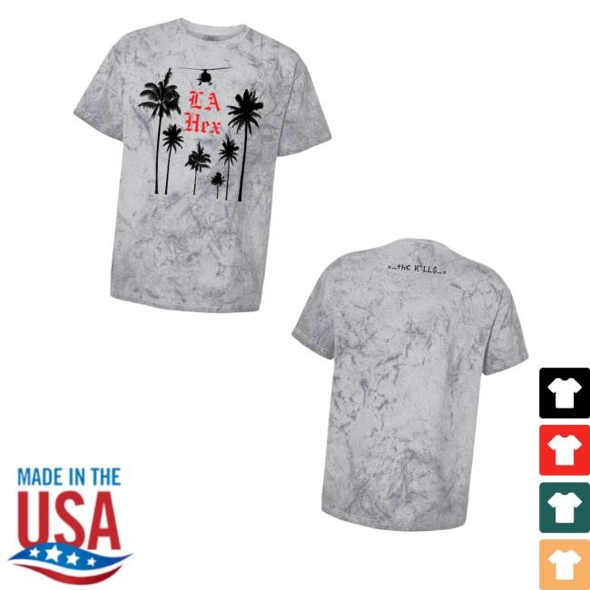 The Kills Merch La Hex Palms Smoke Shirt