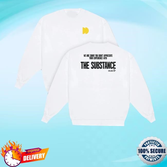 Mubi Shop The Substance We Are Sorry T-Shirt
