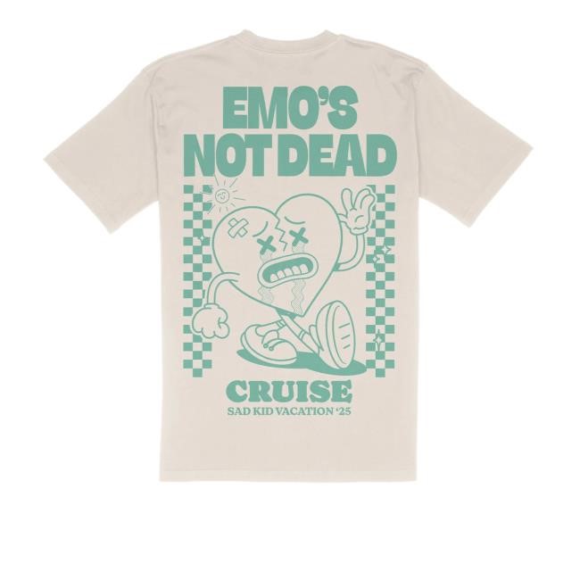 Emosnotdead Merch Store Shop Vacation Shirt