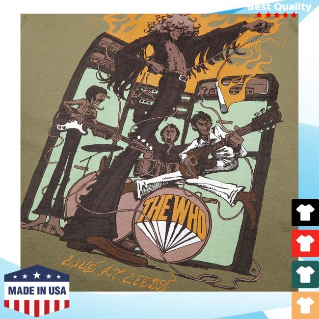 1970 The Who Live At Leeds Shirt