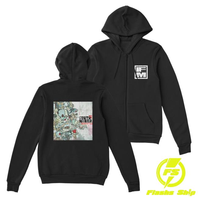 Official Mike Shinoda Merch Store Mike Shinoda The Rising Tied Album Cover Black Zip Sweatshirts MikeShinoda