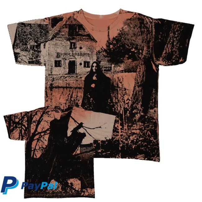 Black Sabbath Apparel Merch Shop Store Official Self Titled T Shirts
