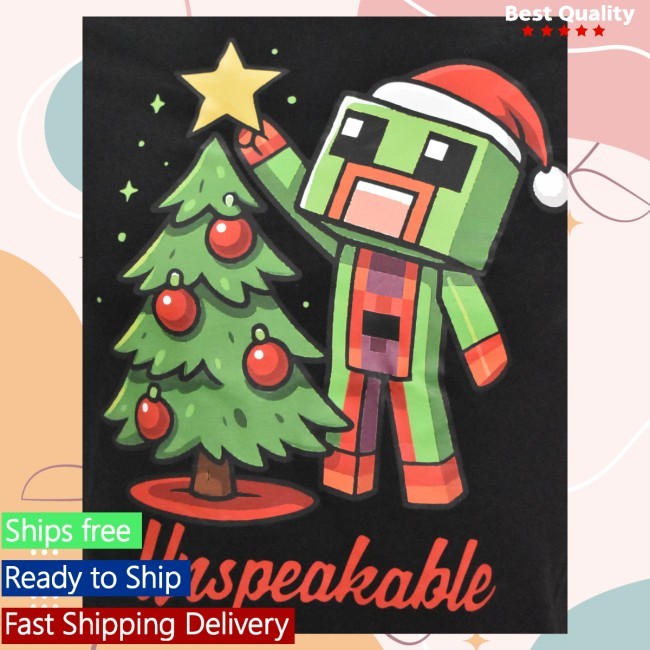 Trending Unspeakable Merch 2025 Holiday Hoodie