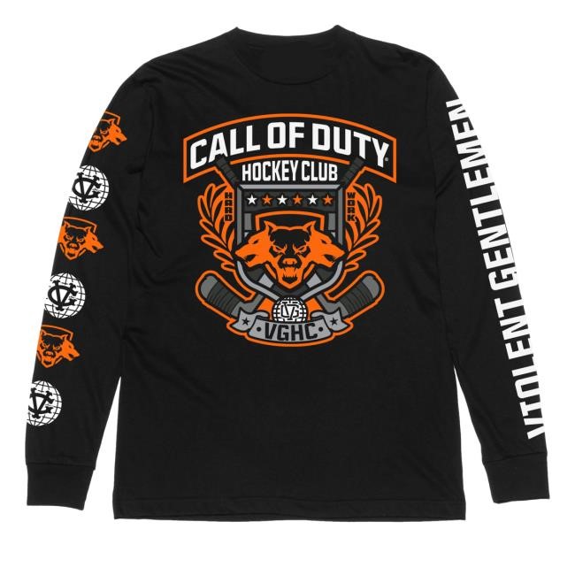 Violent Gentlemen Store Merch Shop Official Call Of Duty Hockey Club Tee