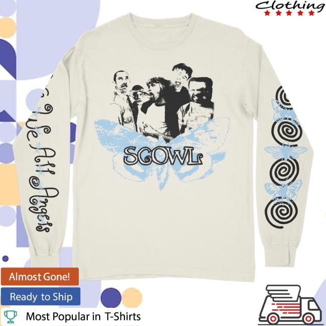 Scowl Merch Shop Store Official Are We All Angels Faces Shirt
