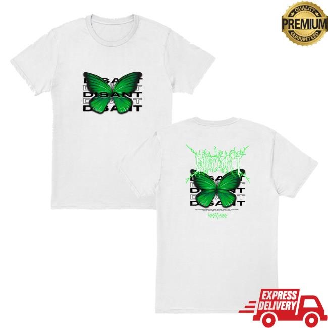 Everpress Merch Disant Butterfly Green Shirts