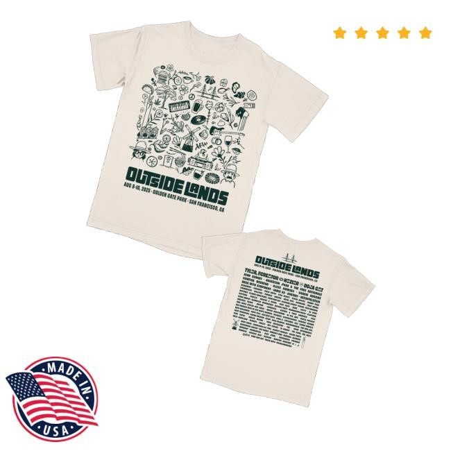 Outside Lands Shop Merch Store Icon Event Classic Shirt